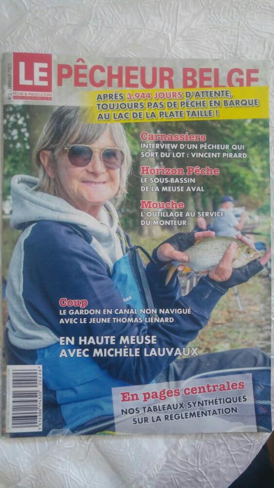 Revue journal Le pêcheur belge n°1 janvier 2023, Enlèvement ou Envoi, Utilisé