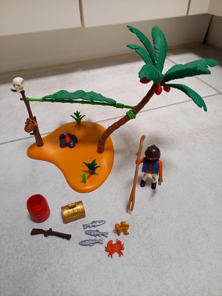 Playmobil 5138 - île déserte et naufragé, Enlèvement ou Envoi, Utilisé