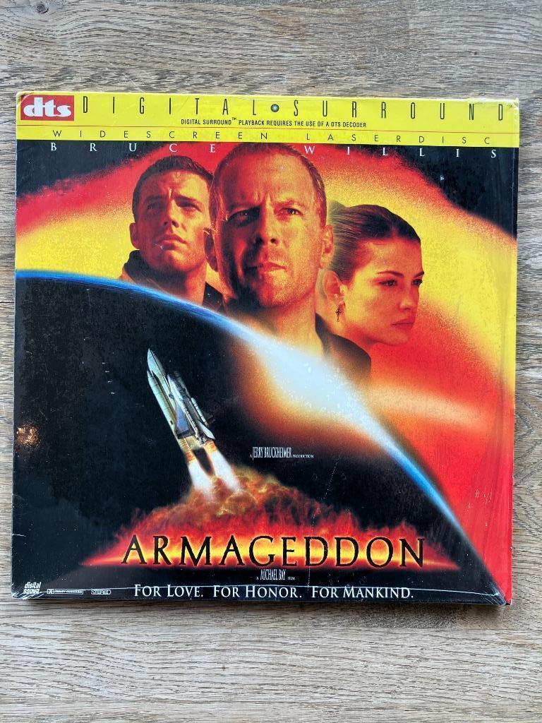 Laserdisc DTS : Armageddon, CD & DVD, Enlèvement, Action
