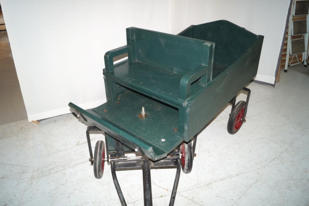 vieux chariot à bornes hollandais encore utilisable Heavy du, Jardin & Terrasse, Enlèvement, Utilisé