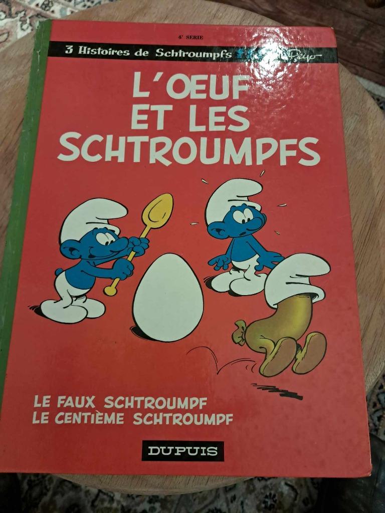 Het ei en de smurfen, Gelezen, Peyo, Eén stripboek, Ophalen of Verzenden