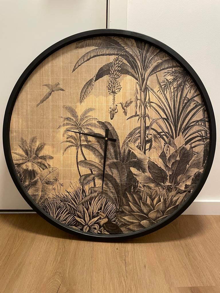 Wandklok 80cm, Ophalen, Zo goed als nieuw, Wandklok