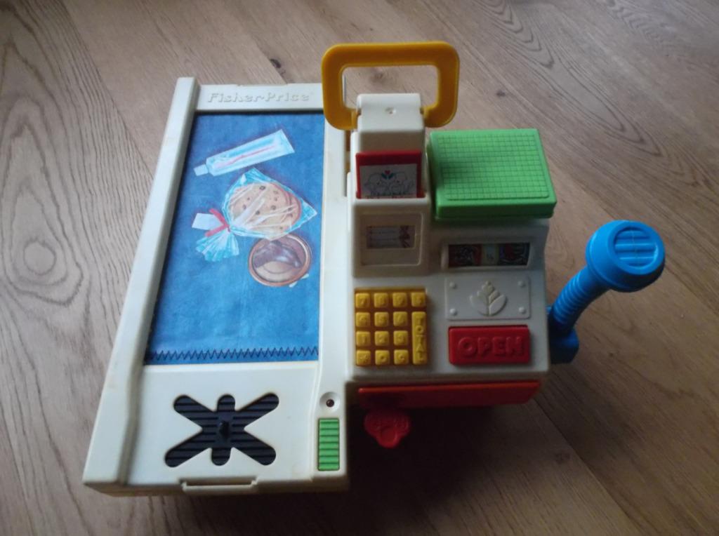 Magic Scan Checkout Counter - Fisher-Price #2102 (1988), Kinderen en Baby's, Speelgoed | Fisher-Price, Ophalen, Gebruikt, Speelset