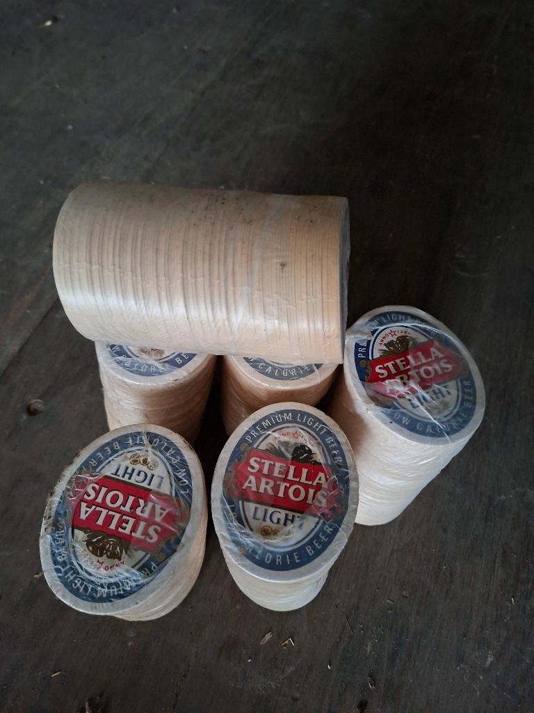 Bierkaartjes, Verzamelen, Ophalen of Verzenden, Nieuw, Stella Artois