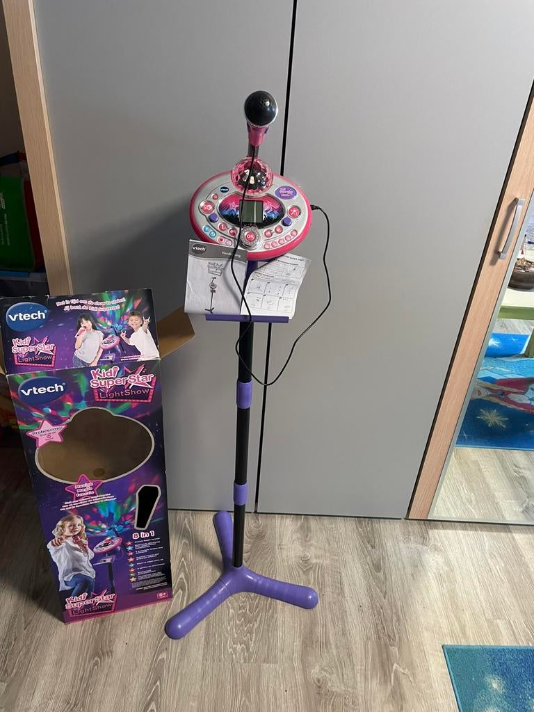 Vtech kidi superstar lightshow, Enlèvement, Comme neuf, 6 ans ou plus
