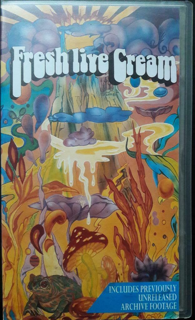 Cream ‎– Fresh Live Cream VHS, Tous les âges, Enlèvement ou Envoi, Musique et Concerts
