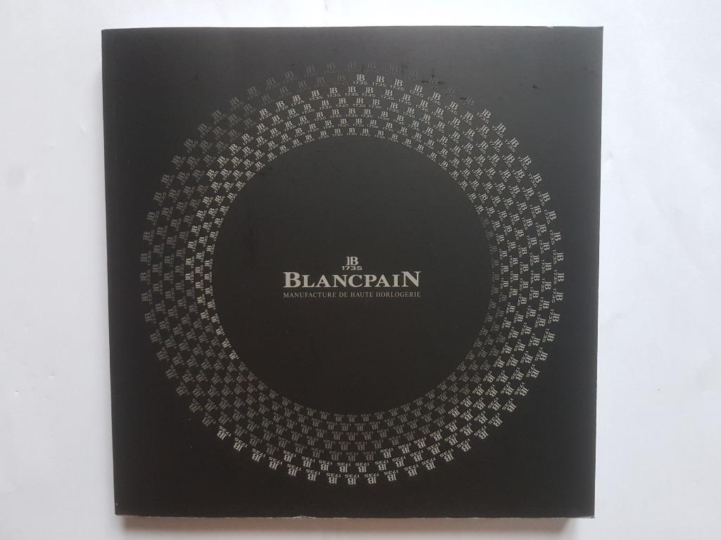 Montres Blancpain Catalogue 2024 192 pages langue anglaise, Enlèvement ou Envoi, Neuf, Catalogue