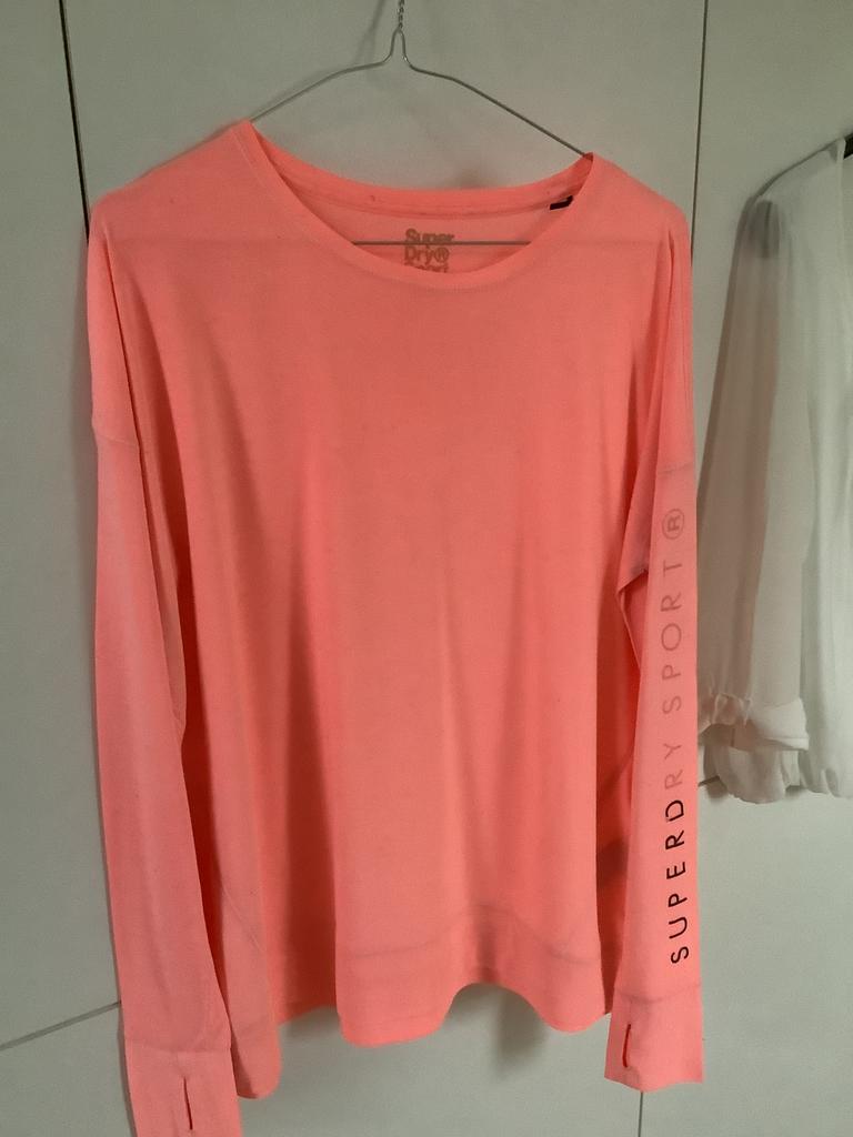 Chemise de sport Superdry Sport pour femme, Enlèvement, Comme neuf