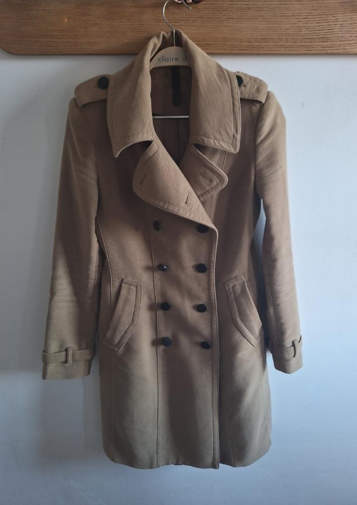 Jas van het merk Mango Suit, Kleding | Dames, Jassen | Winter, Ophalen, Mango, Bruin, Zo goed als nieuw