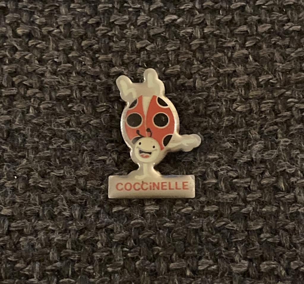 PIN - COCCINELLE - LIEVEHEERSBEESTJE - LADYBUG, Envoi, Utilisé, Animal et Nature, Insigne ou Pin's