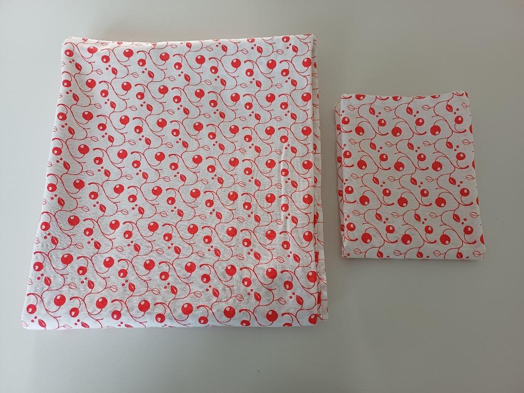 Donsovertrek / hoeslaken 110x125 cm Ikea, Kinderen en Baby's, Gebruikt, Meisje, Wit, Dekbedovertrek