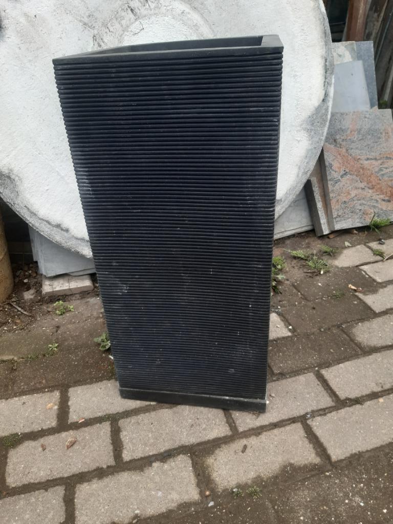grote bloembak, Overige materialen, Vierkant, Ophalen of Verzenden, Zo goed als nieuw