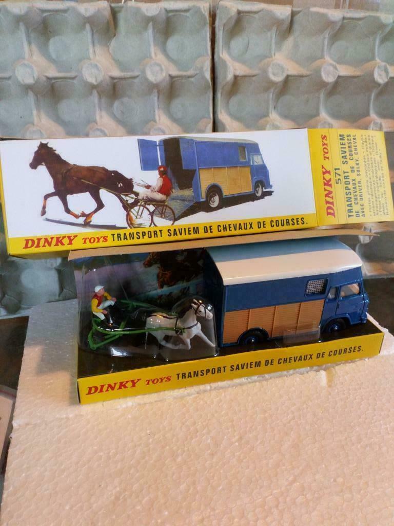 TRANSPORT SAVIEM CHEVAUX DINKY TOYS 571, Verzenden, Gebruikt, Auto