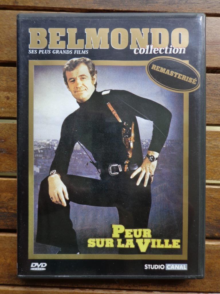)))  Peur sur la Ville  //  Jean-Paul Belmondo  (((, Alle leeftijden, Ophalen of Verzenden, Zo goed als nieuw, Detective en Krimi