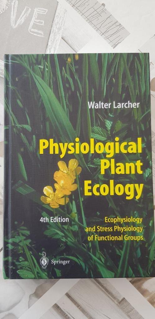 leerboek planten fysiologie en ecologie hoger onderwijs, Enlèvement, Walter Larcher e.a., Alpha, Enseignement supérieur