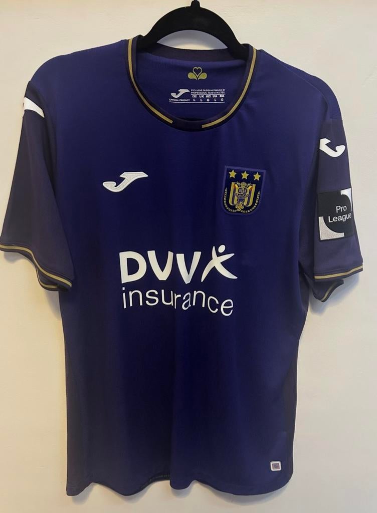 Matchworn shirt rsca, Sport en Fitness, Ophalen of Verzenden, Zo goed als nieuw, Shirt