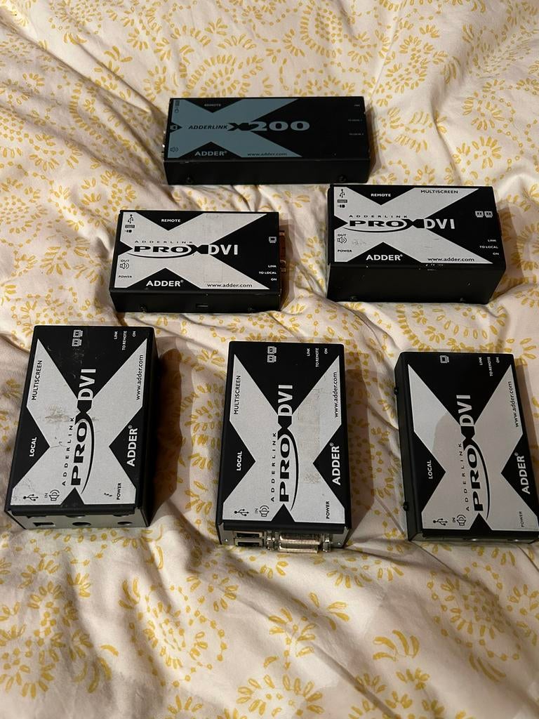 Kit d'extension KVM DVI | USB multi-écrans Adderlink, Enlèvement ou Envoi, Comme neuf, Audio