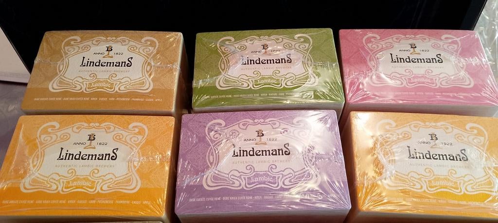 Bierkaartjes Lindemans, Enlèvement ou Envoi, Neuf