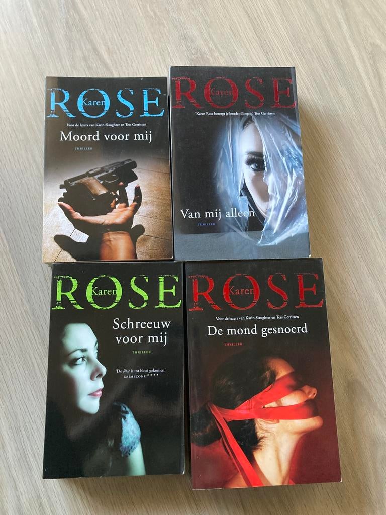 Karen Rose boekenreeks, Boeken, Ophalen of Verzenden, Zo goed als nieuw, Karen Rose