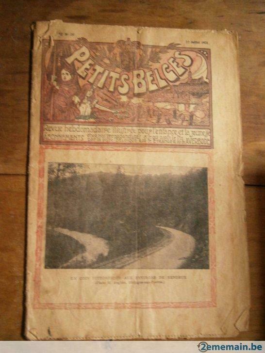 Petits Belges, 22 juillet 1928 (Coo en couverture)