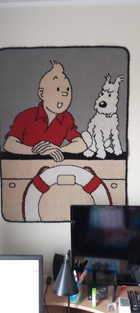 KUIFJE TAPIJT OP DE BOOT PER AS, Ophalen, Gebruikt