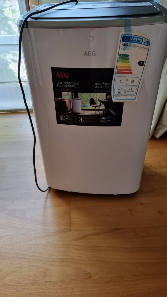 Mobiele airco aeg BTU 12000, Elektronische apparatuur, Airco's, Ophalen, Mobiele airco