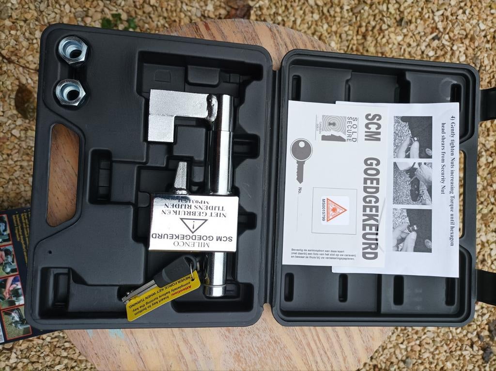 Milenco Compact Al Ko koppelingsslot, Ophalen of Verzenden, Zo goed als nieuw