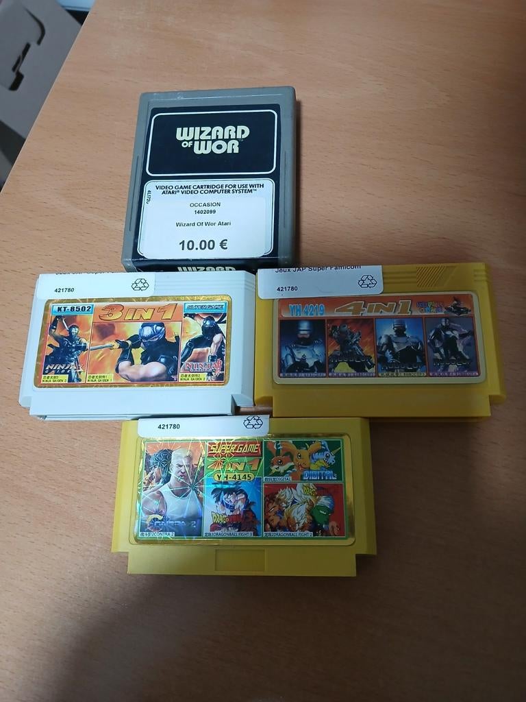 Jeux nes et atari nintendo, Consoles de jeu & Jeux vidéo, Consoles de jeu | Nintendo NES, Enlèvement ou Envoi, Utilisé
