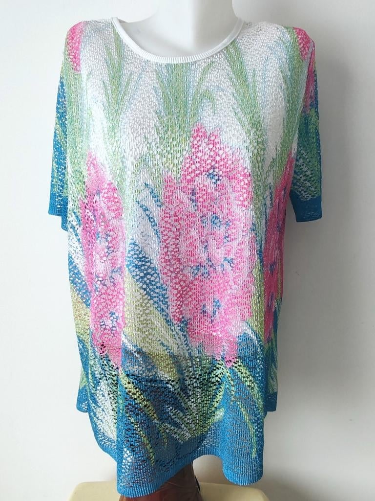 T-shirt à trou avec débardeur taille 42, Kleding | Dames, Ophalen of Verzenden, Zo goed als nieuw