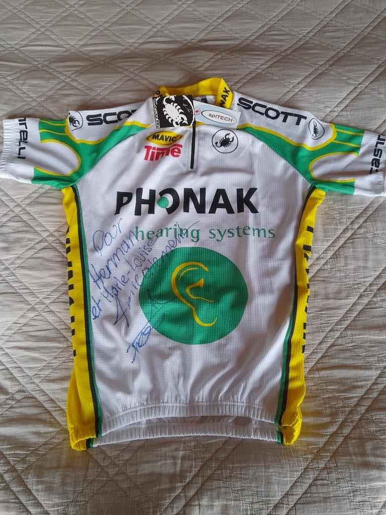 Nouveau maillot de vélo Phonak Hearing Systems, Enlèvement ou Envoi