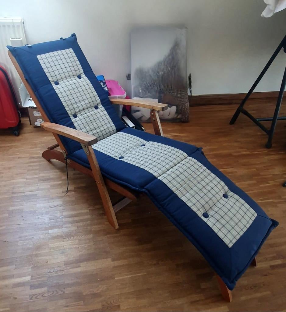 Ascot tuinstoelen, Tuin en Terras, Ophalen, Zo goed als nieuw, Hout