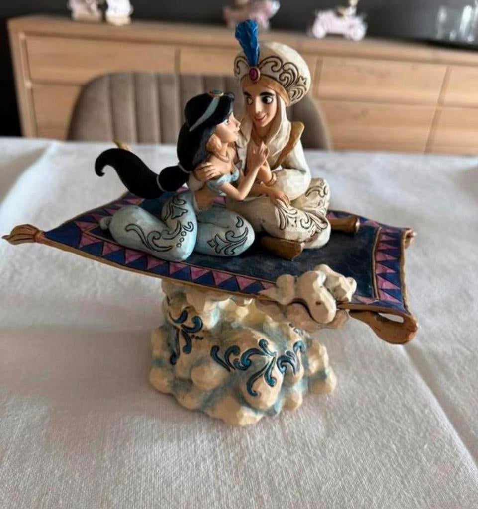 Aladdin Magic Carpet Ride Light Up Music Box, zonder doos, Collections, Enlèvement ou Envoi, Comme neuf