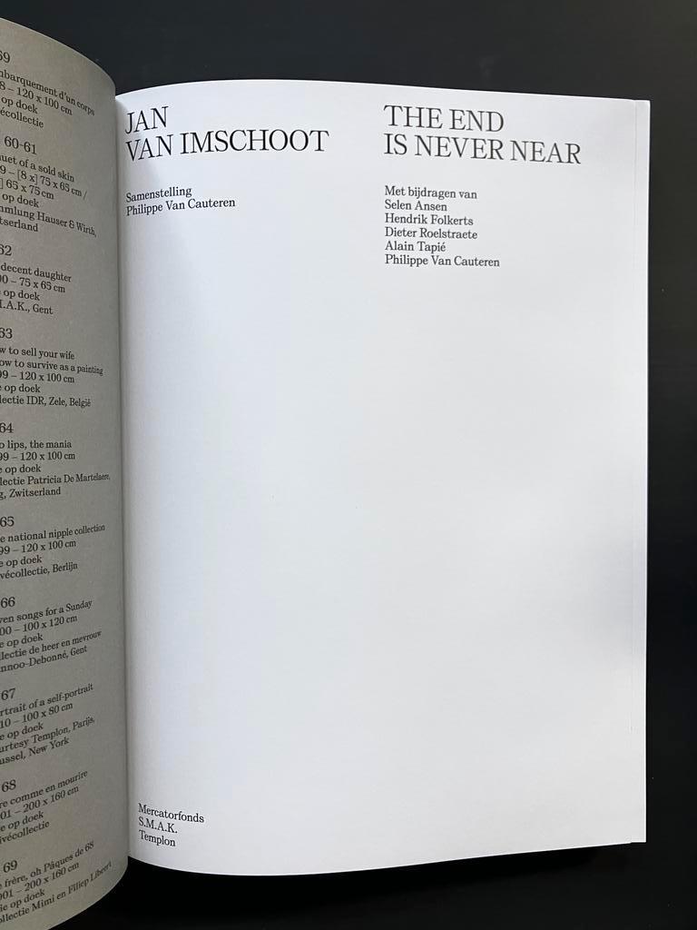 Jan Van Imschoot. The End is Never Near NDL versie, Ophalen