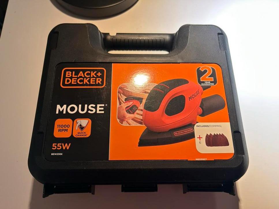 Black+decker schuurmachine, Enlèvement ou Envoi, Neuf