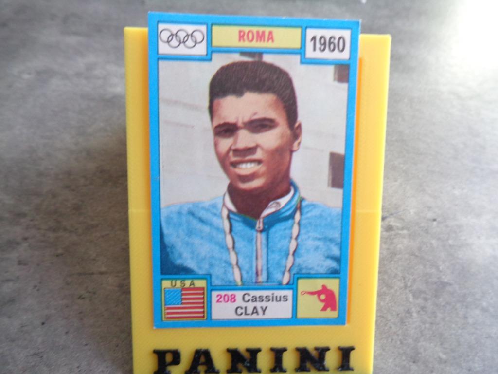 CASSIUS CLAY   ALI STICKER OLYMPIA 1896 1972   BOKS KAMPIO, Ophalen of Verzenden, Sticker