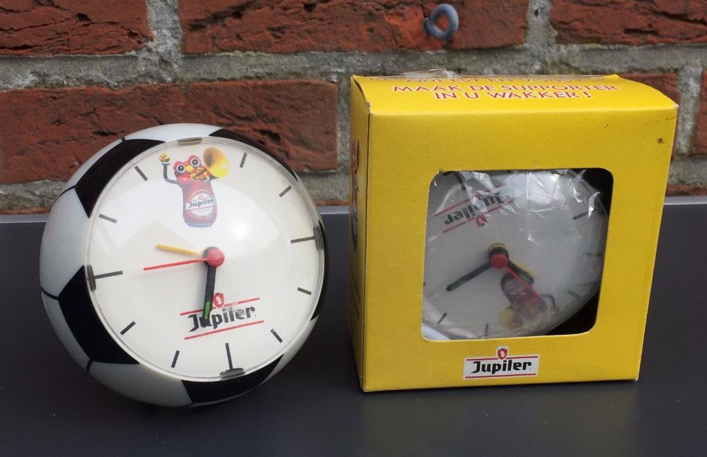 set/2 gadget, horloge, wekker Jupiler, Ophalen of Verzenden, Nieuw, Overige typen, Jupiler