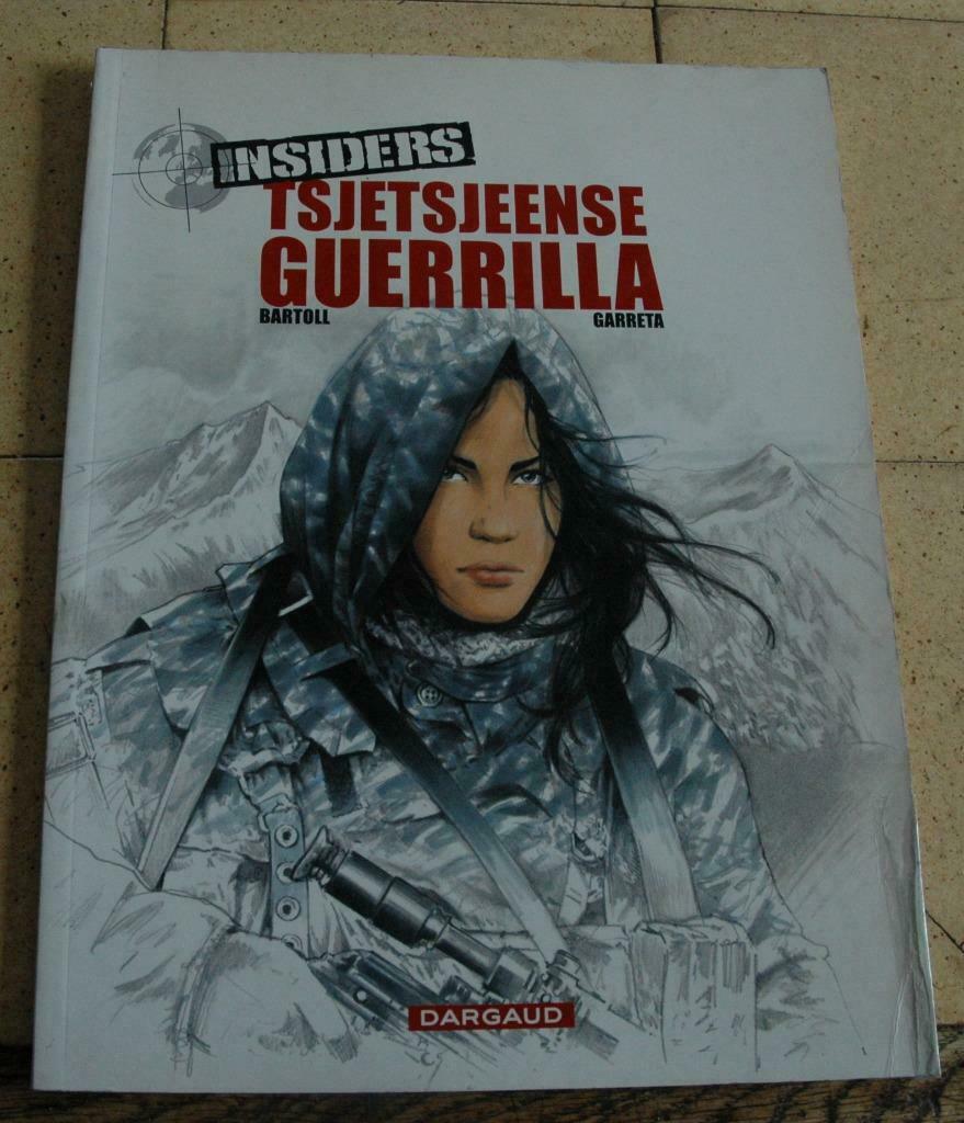 Tsjetsjeense guerilla, Boeken, Stripverhalen, Gelezen, Ophalen of Verzenden, Bartoll Garreta, Eén stripboek