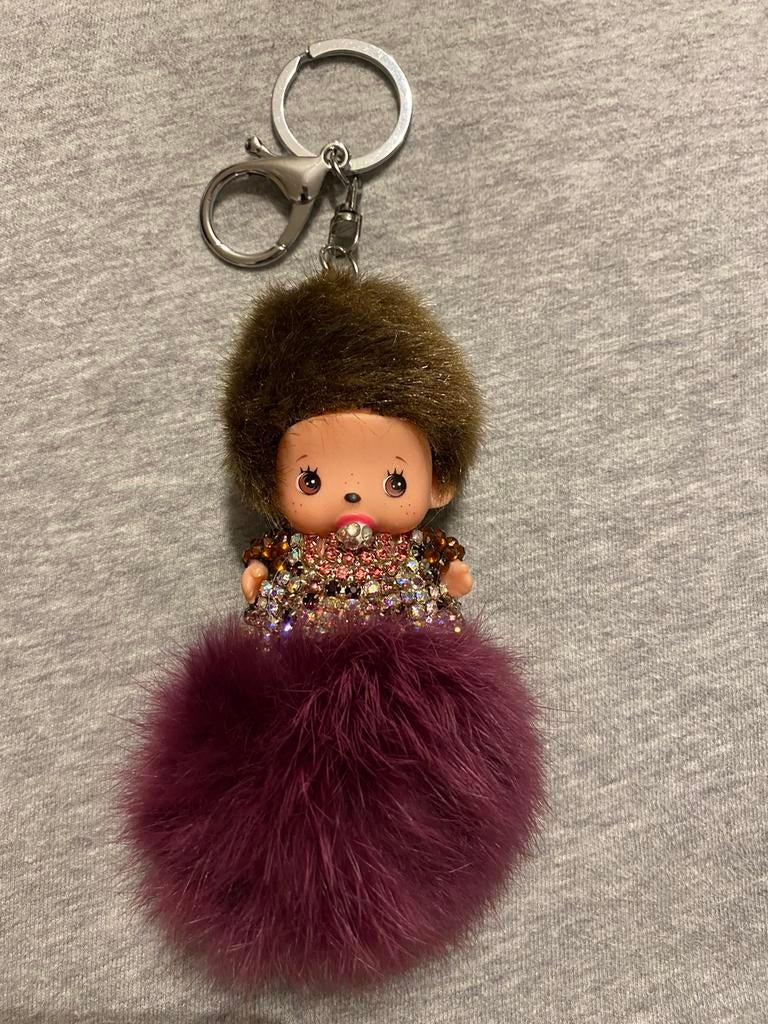 Sleutelhanger Monchhichi, Enlèvement, Neuf