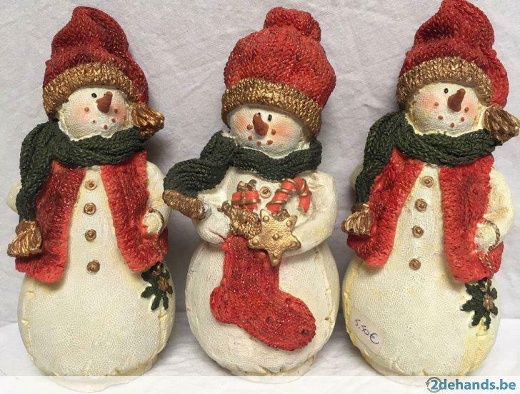 Sneeuwman spaarpot 15cm -50% 3.75€ per stuk, Nieuw