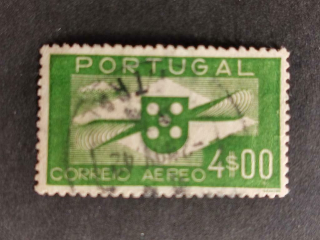 Portugal 1942 - Poste aérienne, Envoi, Portugal, Affranchi