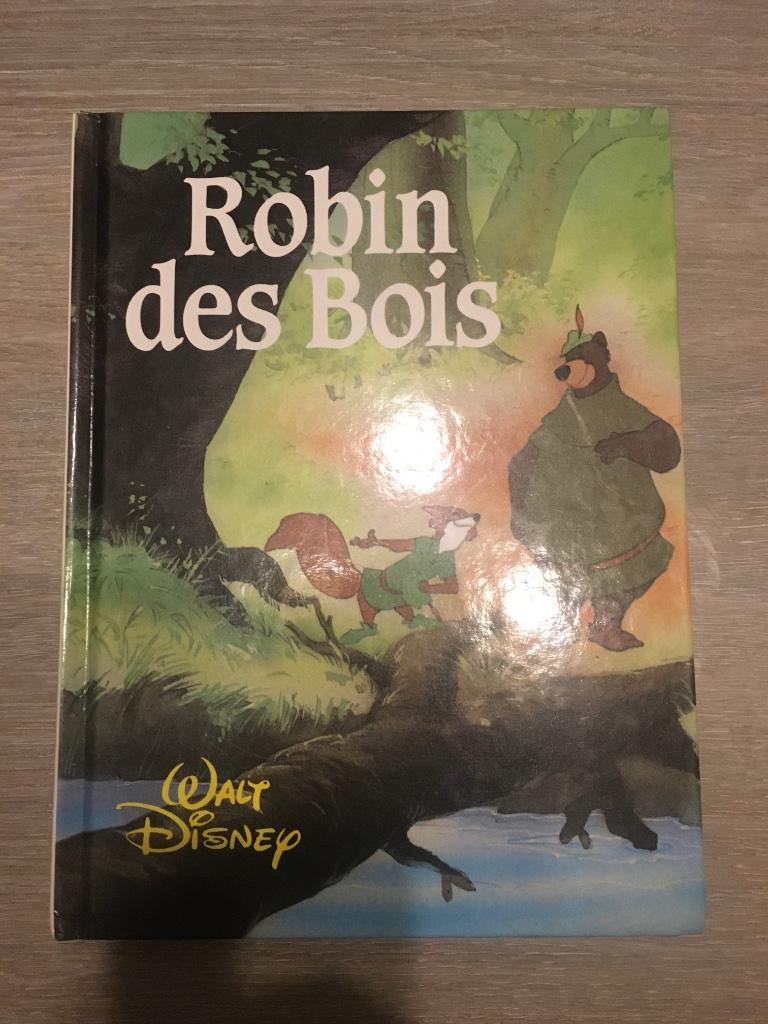 Livre Walt Disney Robin des Bois, Collections, Enlèvement, Autres personnages, Neuf, Autres types