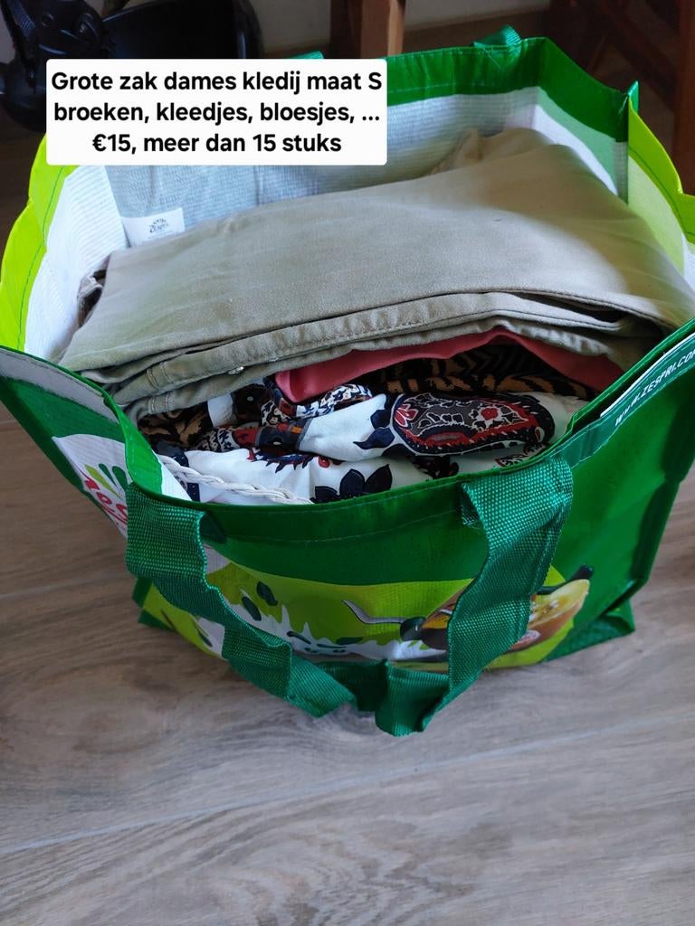 Zakken kledij dames, heren, kids, Kleding | Dames, Ophalen of Verzenden, Maat 34 (XS) of kleiner
