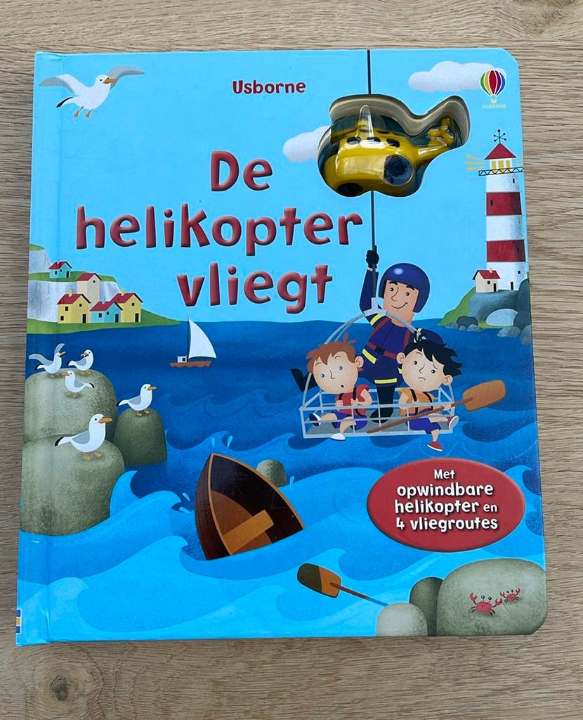 De helikopter vliegt -Usborne, Boeken, Gelezen, Usborne, Fictie algemeen, Jongen of Meisje