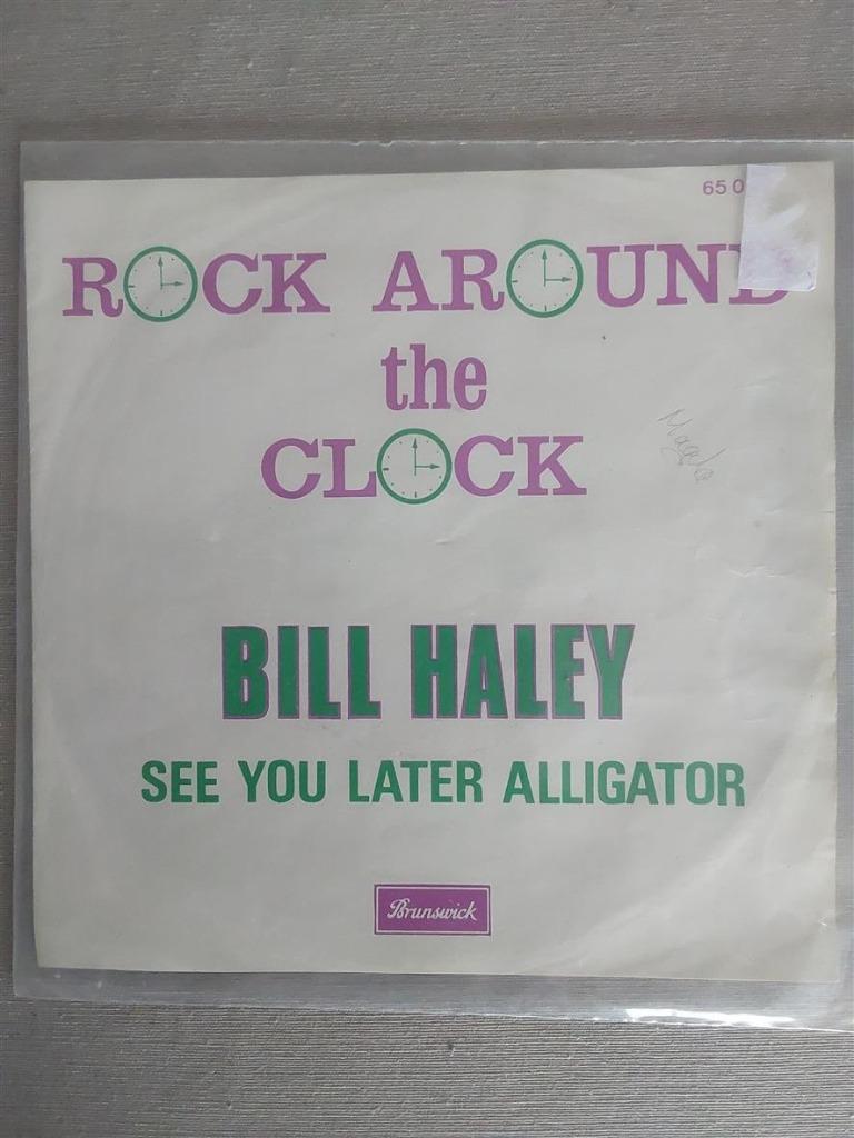45T Bill Haley – Rock Around The Clock, Ophalen of Verzenden, Gebruikt, Overige genres