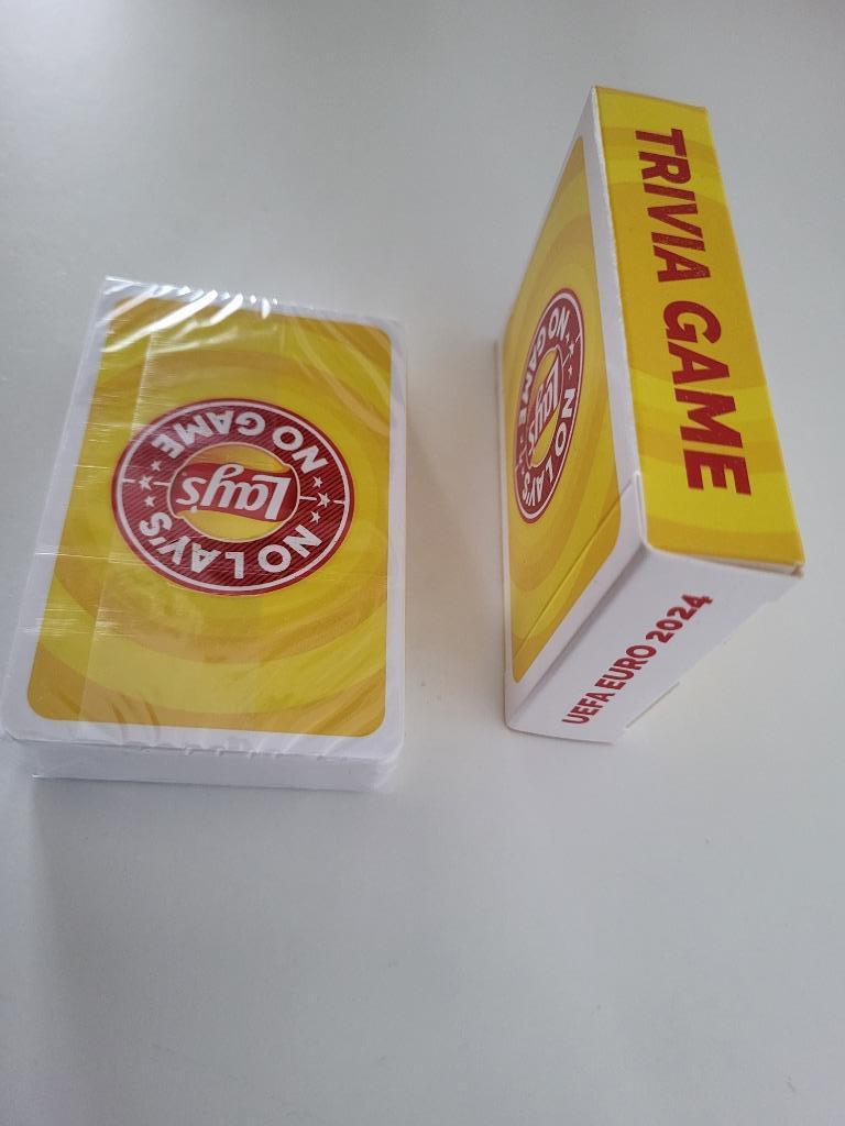 no lays no game trivia game speelkaarten UEFA Euro 2024, Vijf spelers of meer, Ophalen of Verzenden, Nieuw, UEFA