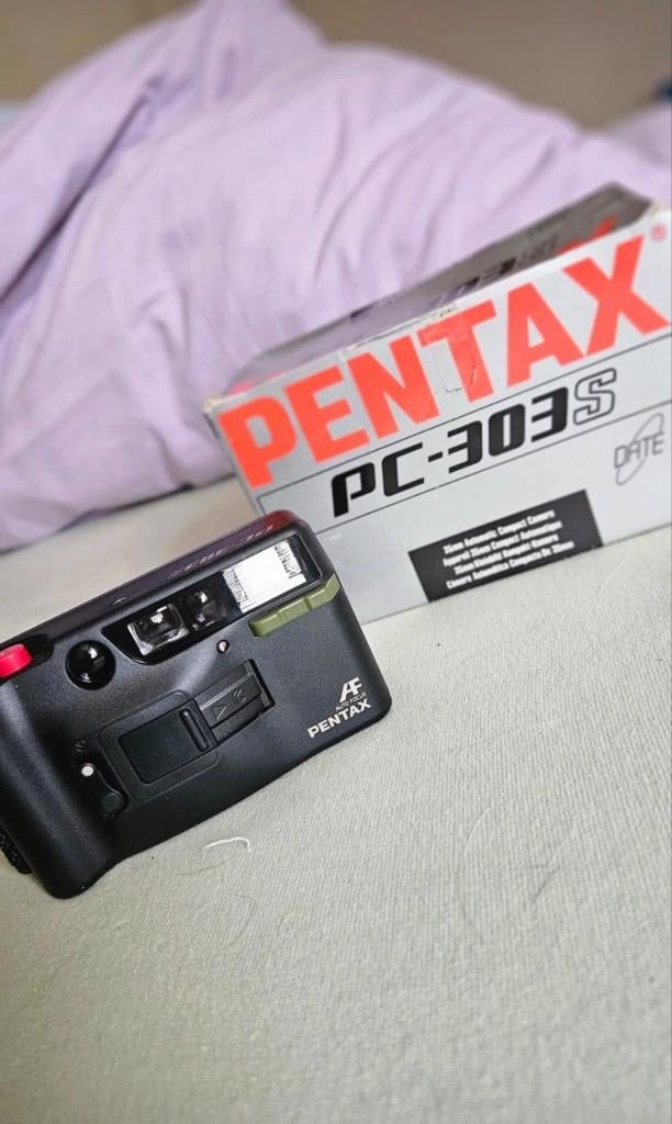 Pentax pc-303S, TV, Hi-fi & Vidéo, Appareils photo analogiques, Enlèvement ou Envoi, Comme neuf, Compact, Pentax
