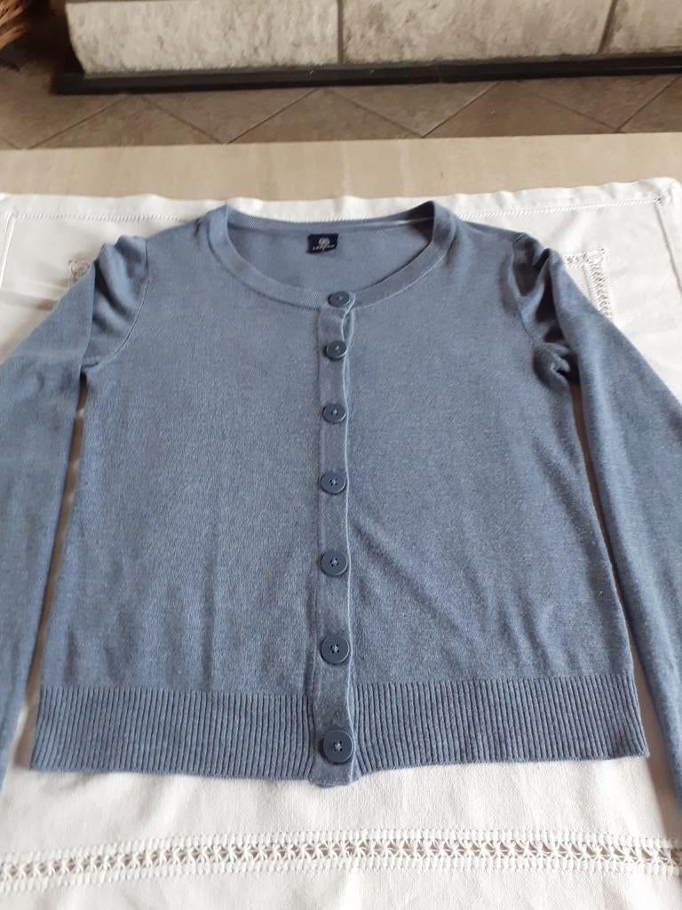 Blauwgrijze damescardigan'Lerros' maatS, Kleding | Dames, Blauw, Lerros, Ophalen of Verzenden, Zo goed als nieuw