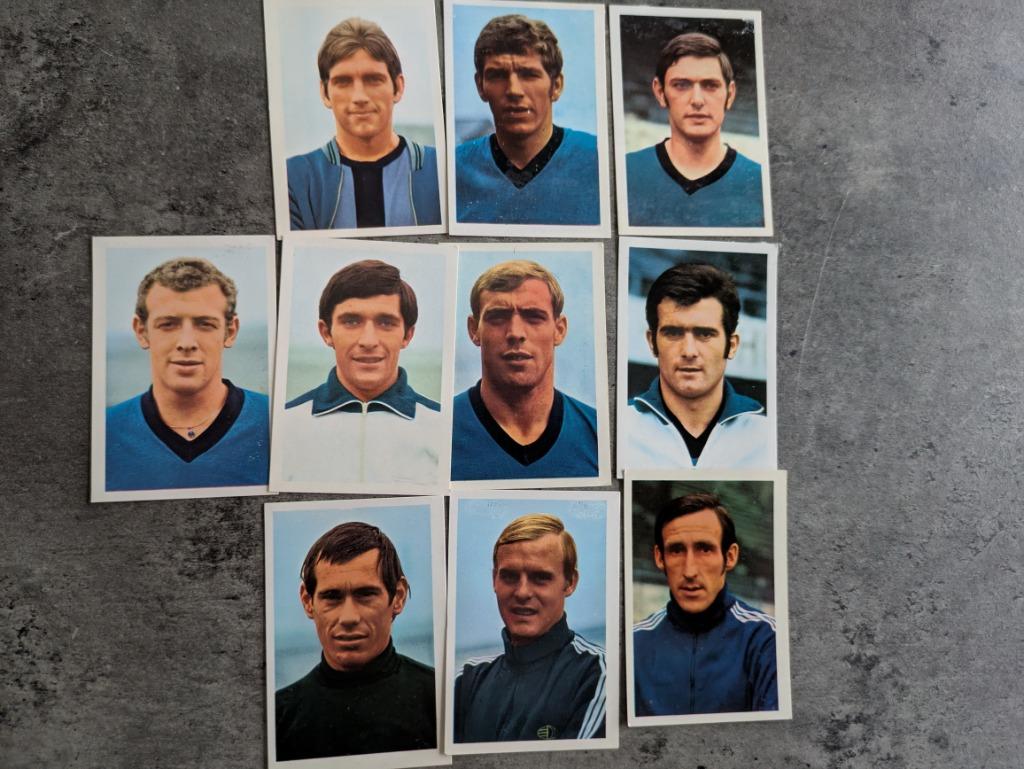 BRUGGE FC CLUB VOETBAL 1970/1971 10X cartes, Envoi