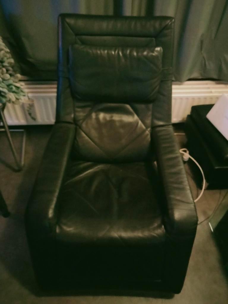 Lederen  relax fauteuil Rolf Benz, Ophalen