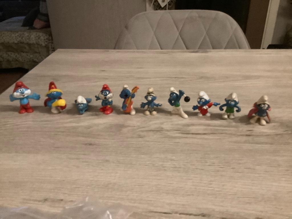 Les Schtroumpfs, différents personnages, série 1 (6 cm), Collections, Schtroumpfs, Utilisé, Poupée, Figurine ou Peluche, Différents Schtroumpfs